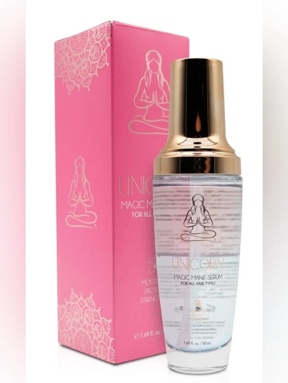 LOT Of Styling Tools With Karma Beauty Unicorn Hair Oil For Great Hair Days! NIB